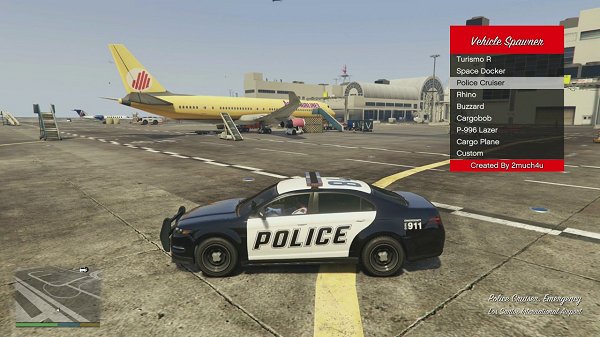 GTA V Simple Mod Menu v1.0 for PS4 1.76 Released by 2much4u!