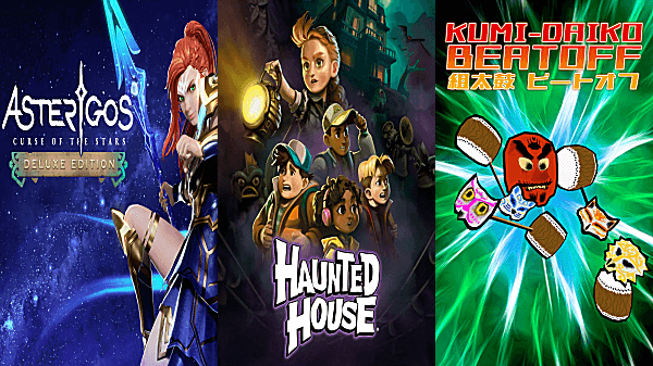 Asterigos Curse of the Stars, Haunted House & Kumi-Daiko Beatoff PS4 FPKGs.png