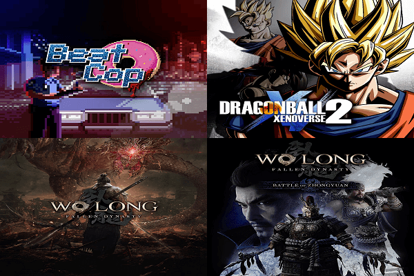 Beat Cop, Dragon Ball Xenoverse 2, Wo Long Fallen Dynasty + DLC PS4 PS5 PKGs.png