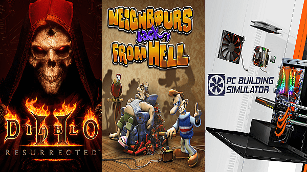 Diablo II, Neighbours Back From Hell & PC Building Simulator PS4 PKGs.png