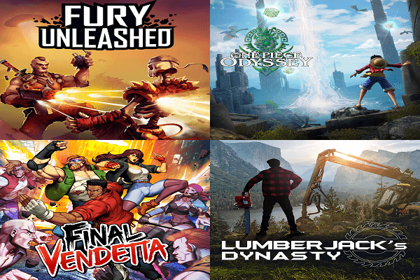 Fury Unleashed, One Piece Odyssey, Final Vendetta & Lumberjack's Dynasty PS4 PKGs.png