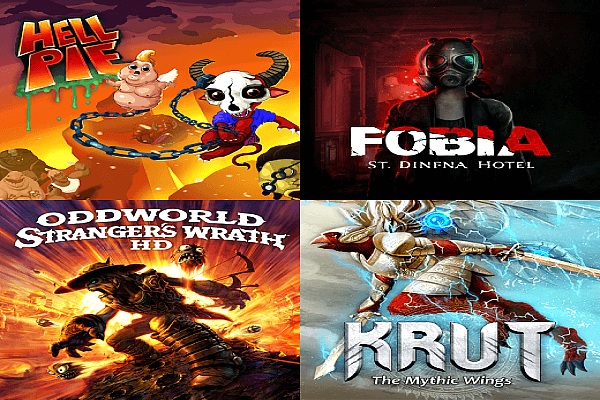 Hell Pie, Fobia St. Dinfna Hotel, Oddworld Stranger's Wrath HD & Krut The Mythic Wings.png