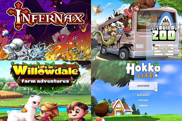 Infernax, Let's Build A Zoo, Farm Adventures & Hokko Life PS4 FPKGs.png