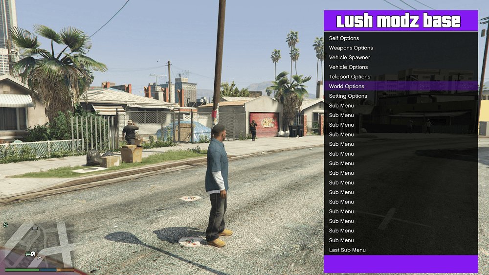 Lush Modz GTA 5 1.38 PS4 Mod Menu Bases Source Code
