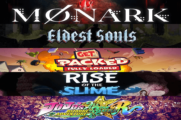 Monark, Eldest Souls, Get Packed, Rise of the Slime & JoJo's Bizarre Adventure PS4 PKGs.png