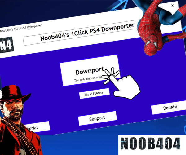 Noob404's 1Click PS4 Downporter for Downporting 6.72 to 5.05 Fake PKGs.png