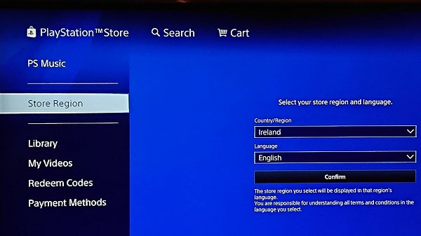PlayStation Store Region & Language Settings in PSN Menu for Some.jpg
