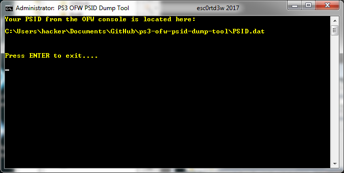 PS3 OFW PSID Dump Tool & Guide to Dump PSID via OFW by Esc0rtd3w 11.png