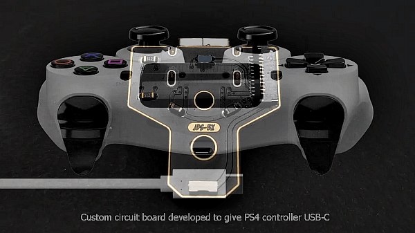 PS4 DualShock 4 (DS4) Controller USB-C Circuit Board Mod by Marius Heier.png