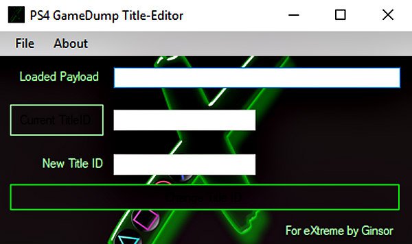 PS4 GameDump Title Editor for PlayStation 4 Game Dumps by Ginsor.jpg
