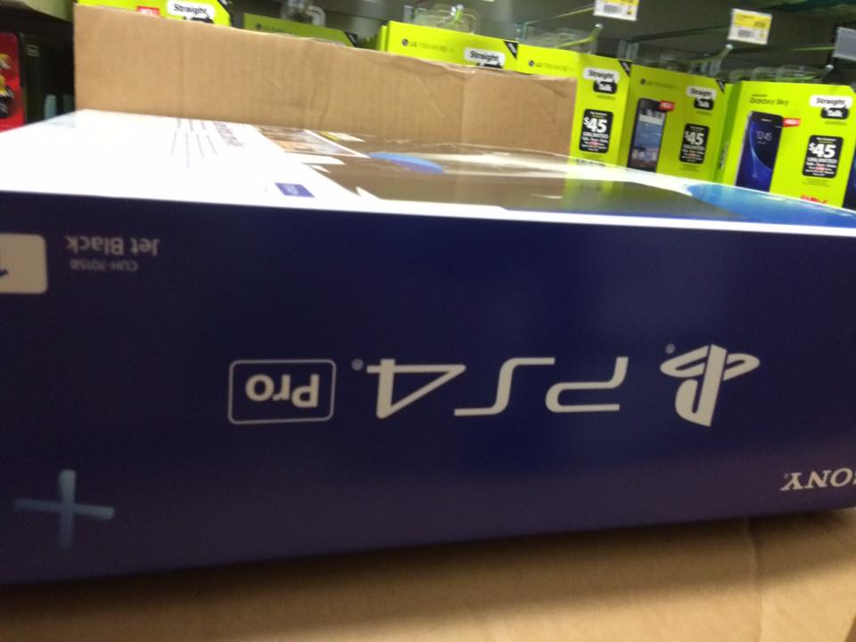First PS4 Pro Box Images Surface, Consoles Shipping to Retailers 