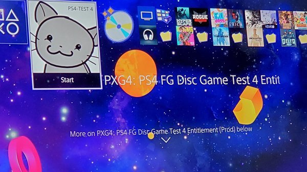 PXG4 PS4 FG Disc Game Test 4 Entitlement (CUSA24837 Prod) PKG Leak.jpg