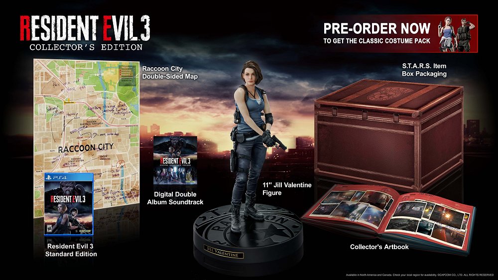 Resident Evil 3 Collector's Edition Returns to PlayStation 4 on April 3rd, 2020.jpg