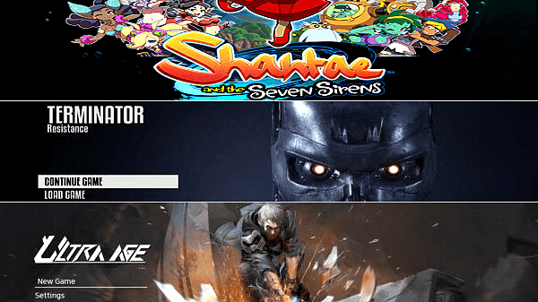 Shantae and the Seven Sirens, Ultra Age & Terminator Resistance PS4 PKGs.png