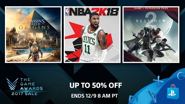 Sony Celebrates 2017 Game Awards with Up to 50% Off PSN Sale.jpg