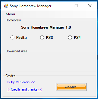 Sony Homebrew Manager for PS4, PS Vita and PS3 by MRGhidini 6.png
