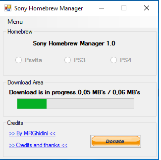 Sony Homebrew Manager for PS4, PS Vita and PS3 by MRGhidini 7.png