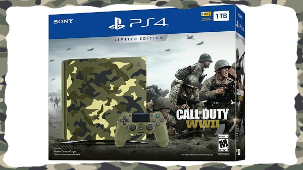 Call Of Duty: WWII Getting A Limited Edition PS4 Bundle With Camo System,  Controller
