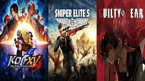 The King of Fighters XV, Sniper Elite 5 & Guilty Gear Strive PS4 FPKGs.png