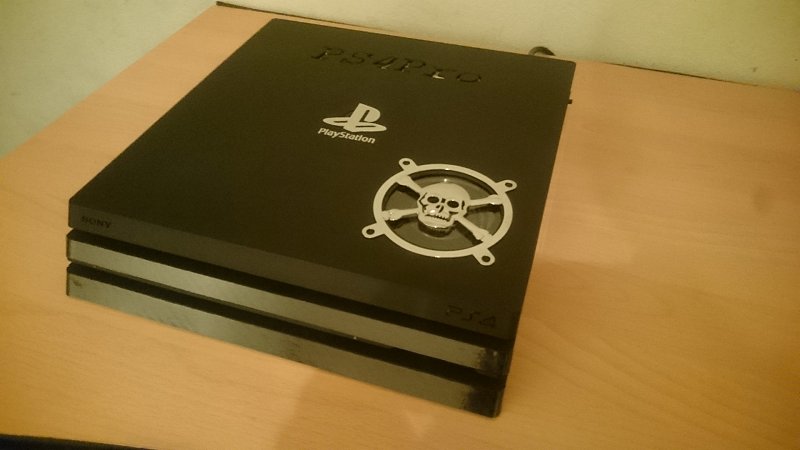 World's First PS4 Pro Case Mod by Fosi at eXtreme-Modding.de PSXHAX - ...