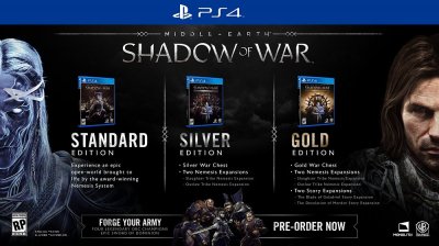 Middle-earth Shadow of War Dark Tribe PS4 Trailer and Editions 2.jpg