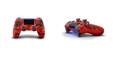 Red Camouflage DualShock 4 DS4 PS4 Controller.jpg Red Camouflage DualShock 4 DS4 PS4 Controller.jpg