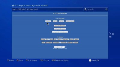 PS4 6.72 Exploit Menu Updates by Leeful74, PlayStation Bounty by TheFloW 8.jpg